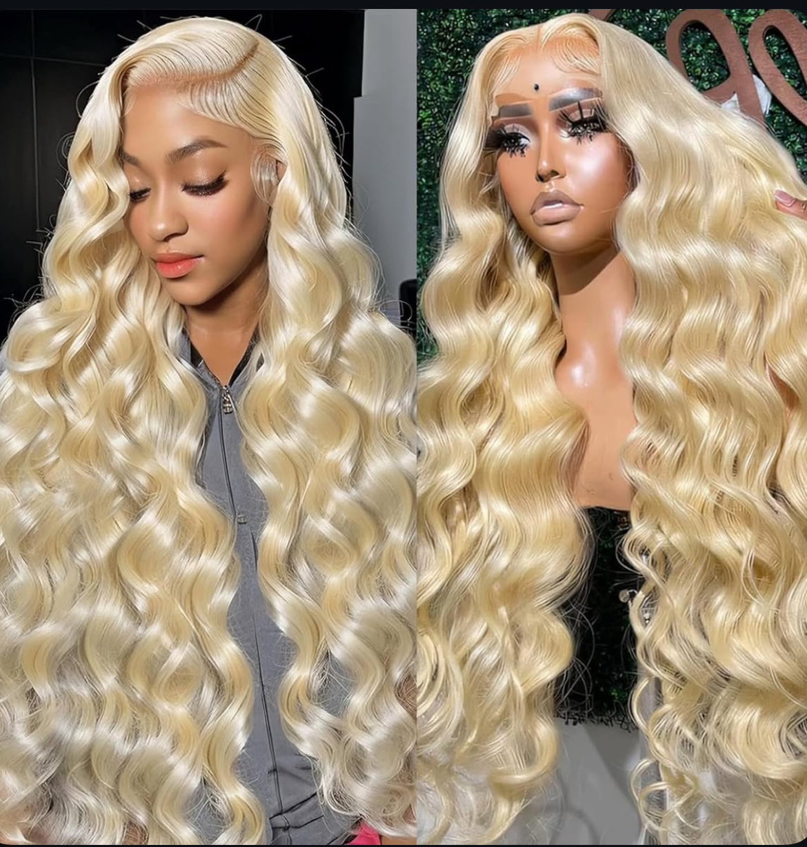 ✨ 613 Blonde Body Wave Lace Wig ✨